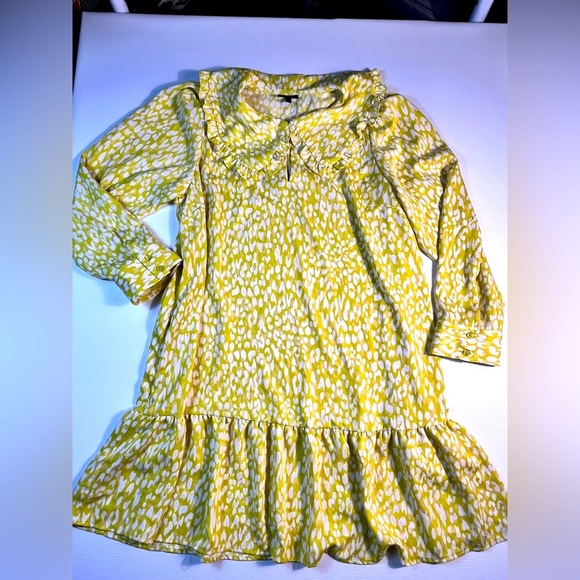 Who What Wear Citrus leopard print dress Size Large - Picture 3 of 11